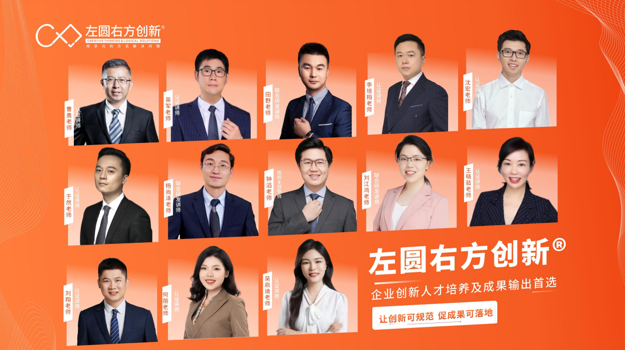 左圆右方创新&reg;：从灵光一现到可规范流程&mdash;&mdash;13位导师，5000家企业，10亿+创效