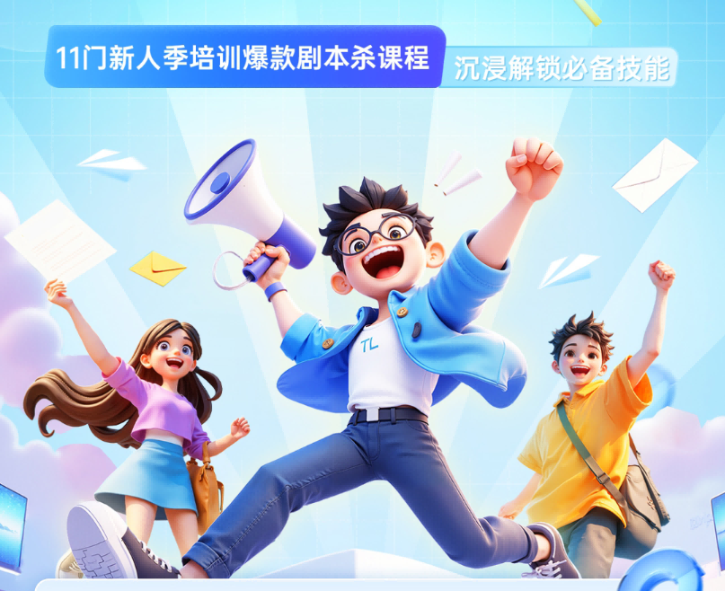 这11个剧本杀课程，让00后抢着学、主动复盘、效果翻倍